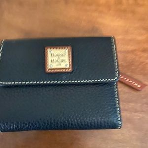 Dooney & Bourke Pebble Grain Small Flap Wallet